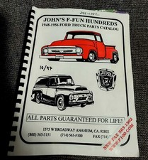 Vintage 1948-1956 Ford Truck Parts Catalog ---free Ship Vintage 1948-1956 Ford Truck Parts Catalog ---free Ship