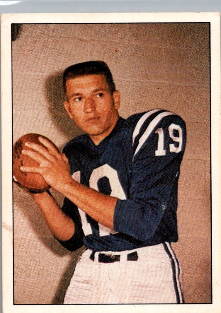 1981 TCMA Football Greats / Baltimore Colts / John Unitas #3