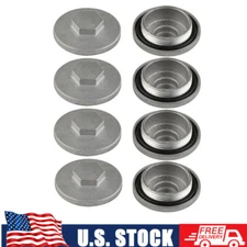 8PCS Valve Tappet Covers Adjust Cap For Honda C70 Z50A CB750 CB350 CB550 CT70