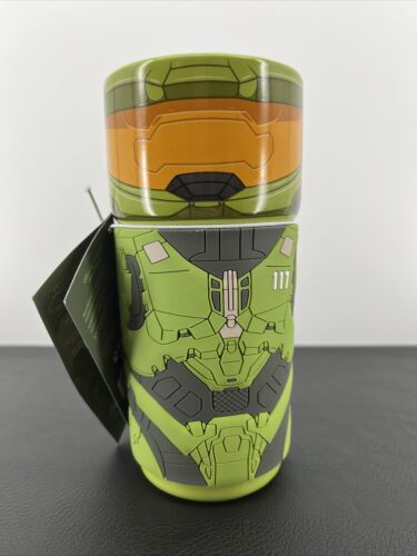 Halo Master Chief CosCup 14 oz pour boissons chaudes et froides tasse - Photo 1/17
