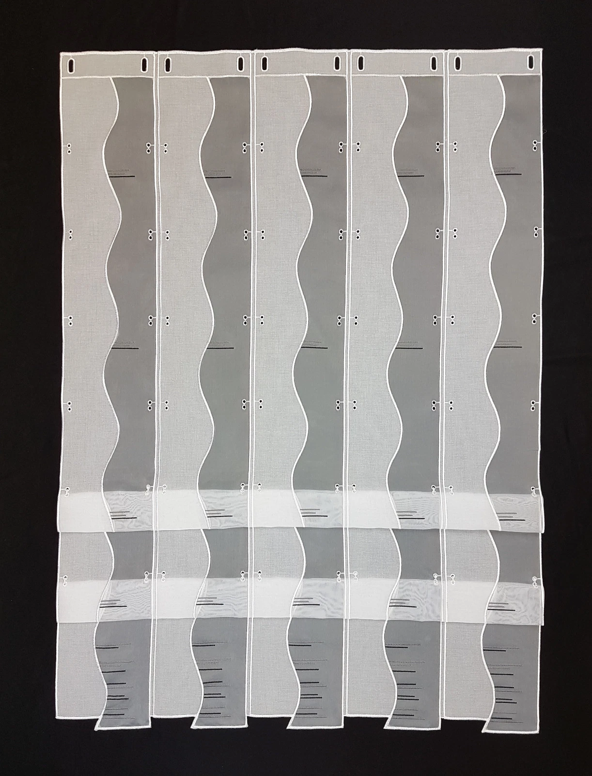 Clip Panneaux panel curtain panel hanger Roman blind various dimensions