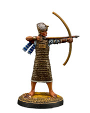    Pharaoh Warrior PAINTED. Resin Action Figurine 40mm 1/43   