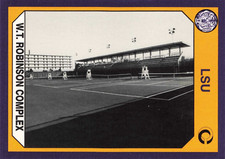 W.T. ROBINSON COMPLEX 1990 LSU Collegiate Collection #191 Campus Landmark Card