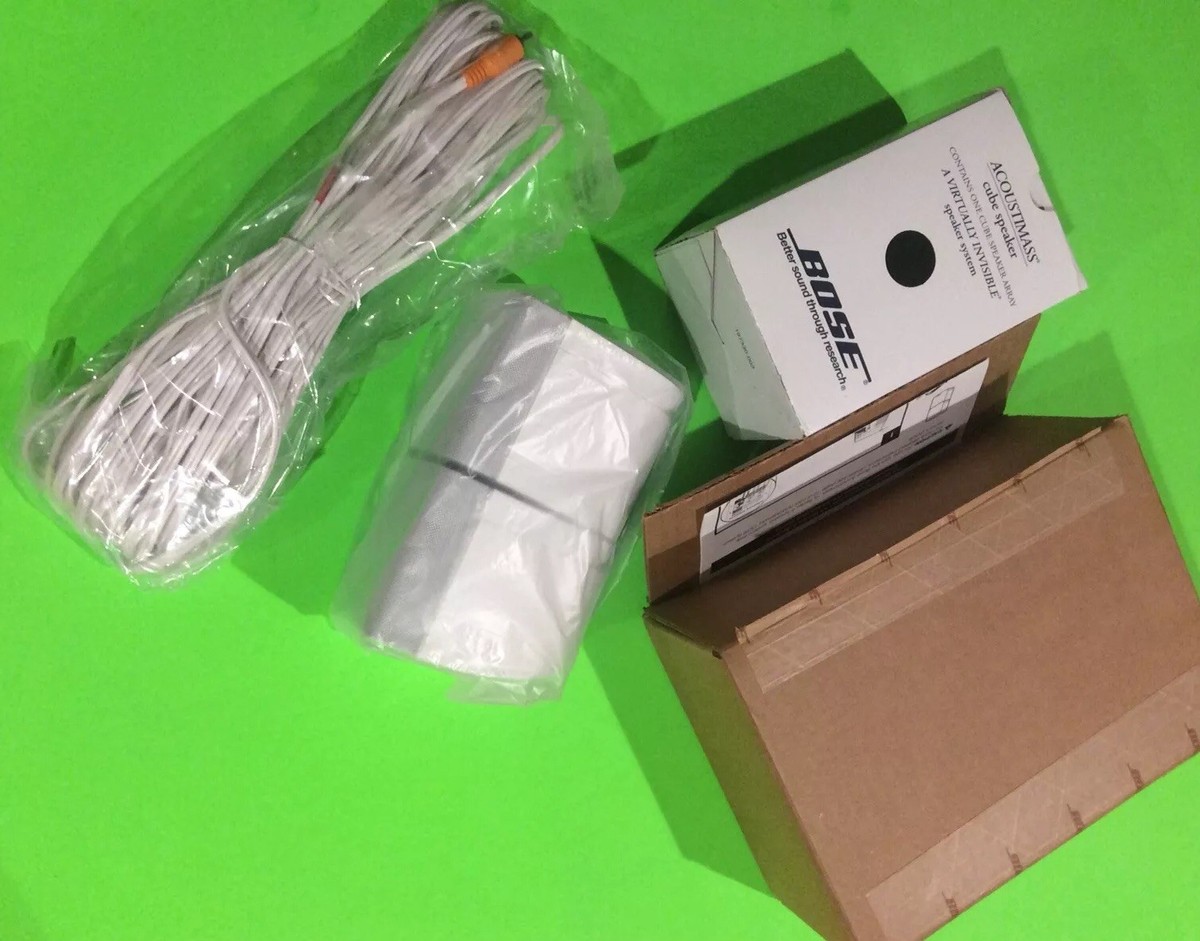 1 X New Genuine Bose Dual Cube Speaker for Bose Lifestyle Or