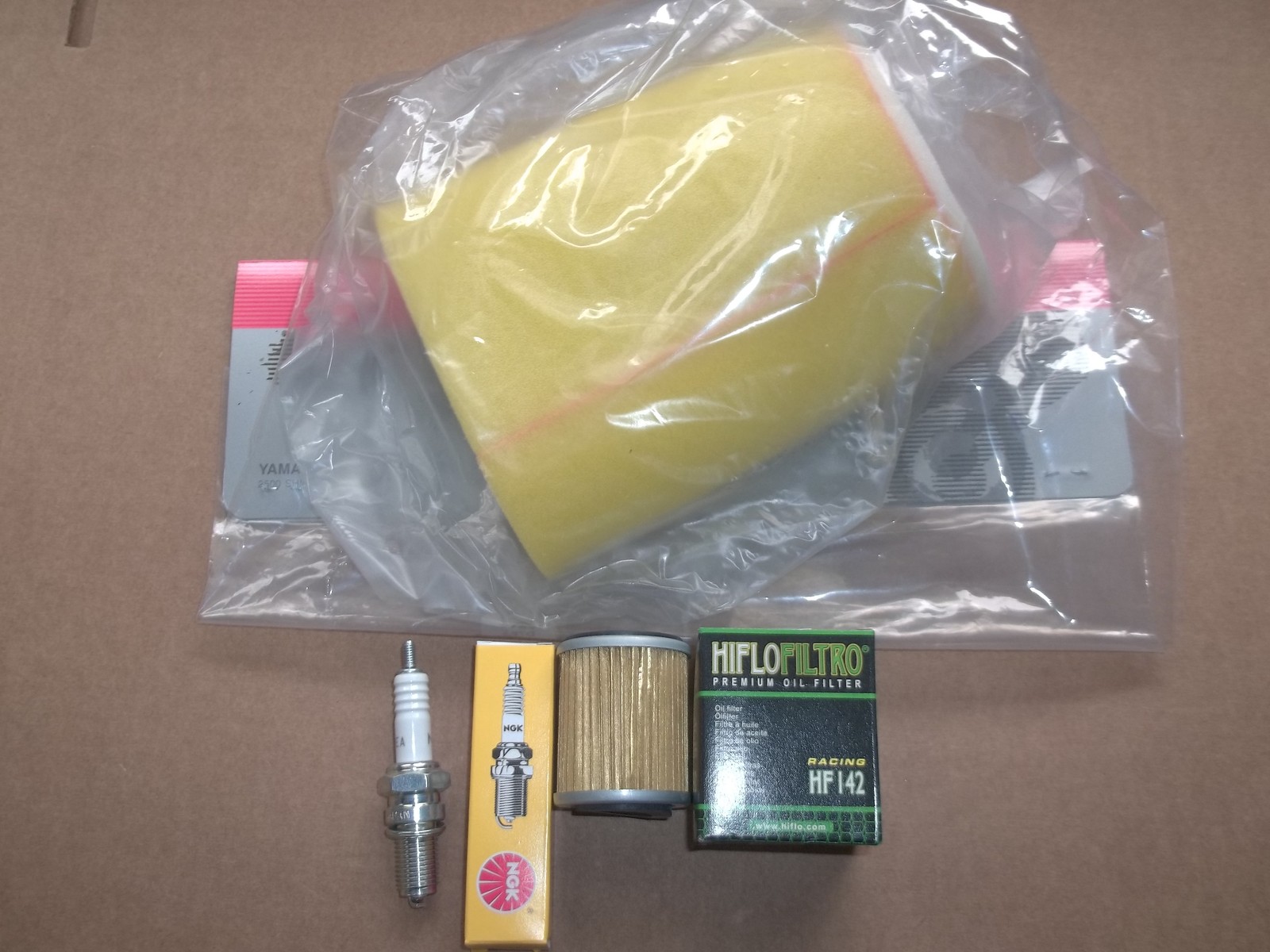 Yamaha ATV Tune-Up Kit: Oil Filter & Spark Plug For Moto 4, Tri Moto (1985-2000)