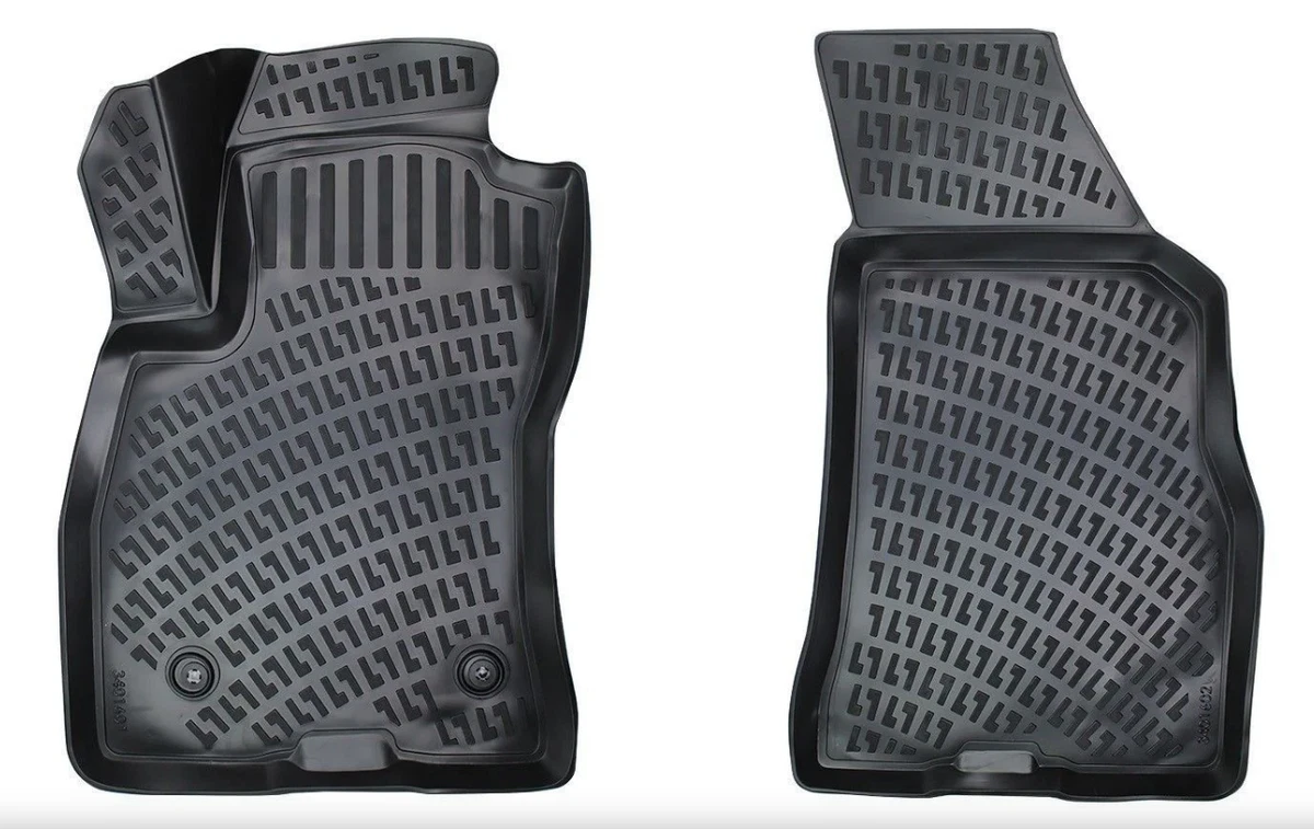 Tappeti Auto Tappetini In Gomma Su Misura 1199180210011 Set Completo Nero | Prezzi E Offerte