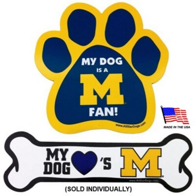 Ncaa Michigan State Spartans Paw Print Car Magnet (893613062943)