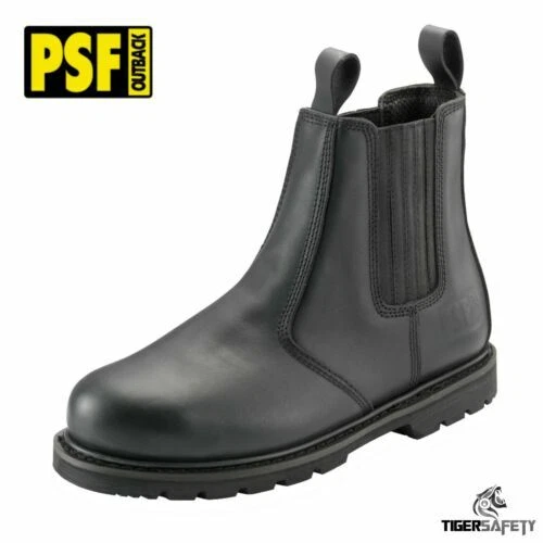 Bottes et chaussures de travail noirs