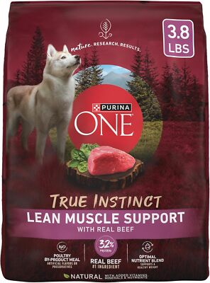 True Instinct Lean Muscle Support With Real Beef Natural With Added Vitamins