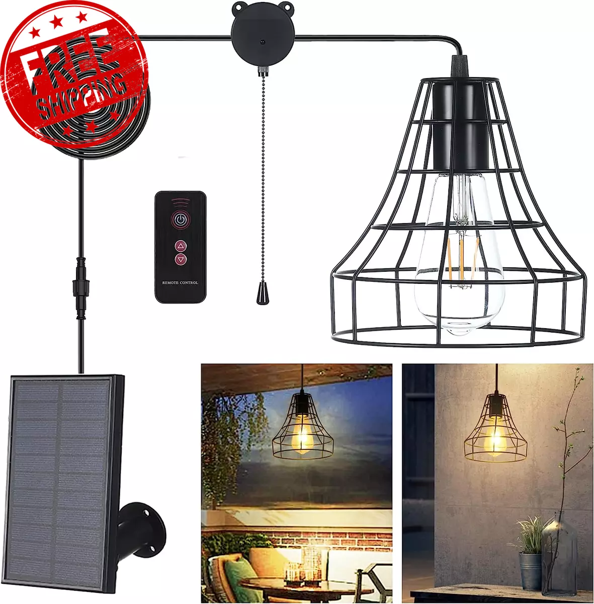 Solar indoor 2024 barn light