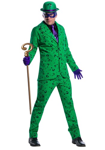 DC Comics Deluxe Riddler Adult Costume 