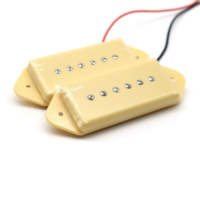 Cream P90 High Power Sound Dog ear Pickup Neck and Bridge Soapbar Pickups