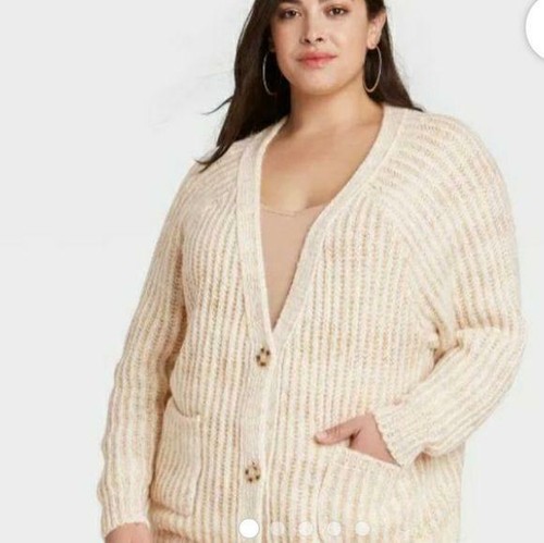 PLUS SIZE 3XL CARDIGAN WOMEN'S AVA\u0026VIV 
