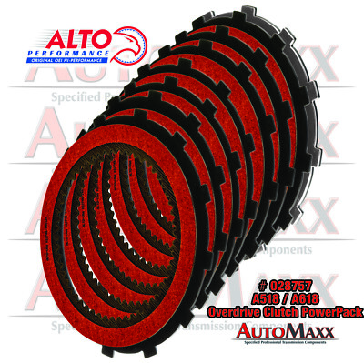 46RE 47-48RE Alto PowerPack Red Eagle Friction Clutches High