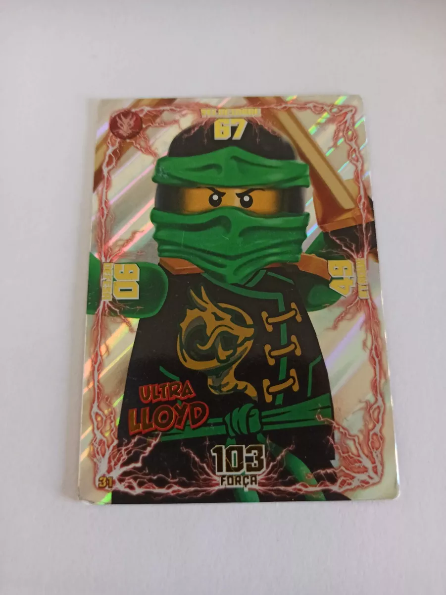 Lego Ninjago Series 1 Trading Cards 31 Ultra Lloyd FOIL