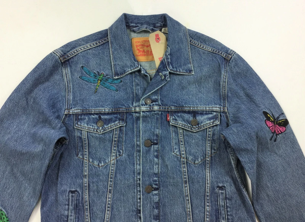 Levis store embroidered jacket