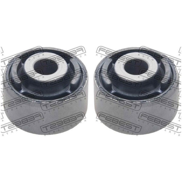 2X Febest Lagerung AchsköRper Hinterachse Mitte FüR Subaru Forester SG Sg_-image