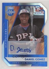2021 Panini Elite Extra Edition 34/82 Daniel Gomez #192 Auto 3d5