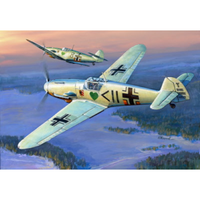 Messerschmitt Bf 109 F-2 Kit 1:72 Zvezda Kit Aerei -D- Neues Modell