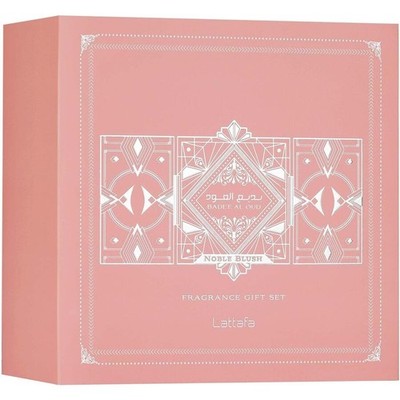 Lattafa Unisex Badee Al Oud 3pcs EDP Gift Set Fragrances 6290362349365