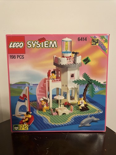Lego System 6414 Paradisa Dolphin Point 1995 de colección nuevo y sellado - Imagen 1 de 12