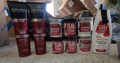 Punky Colour Semi-Permanent Conditioning Hair Color Vermillion Red 3.5 Oz #97470