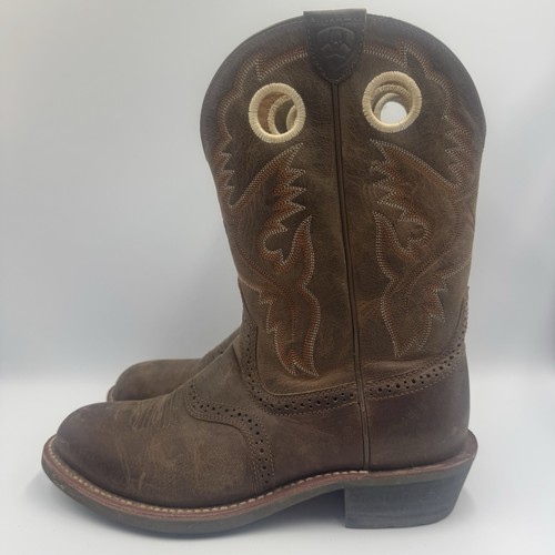 Ariat Heritage Round Toe Boots size 8c Womens - Picture 2 of 7