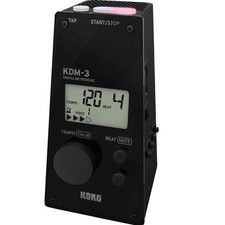 KDM-3 Digital Metronome W/ Memory Backup And Auto Power-Off Function - Black