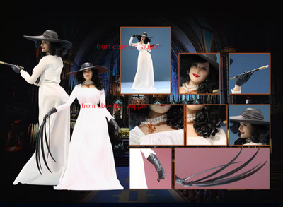 A23c01 Lady Dimitrescu The White Countess Vampire 1/6 30cm Action Figure New Toy | eBay A23c01 Lady Dimitrescu The White Countess Vampire 1/6 30cm Action Figure New Toy | eBay