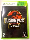 Jurassic Park The Game (Microsoft Xbox 360, 2011) CIB