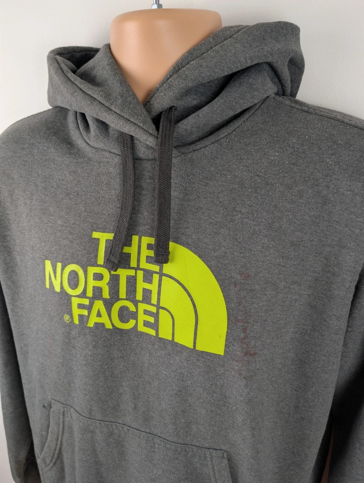 The North Face dark green pullover hoodie. Mens Medium. DN2878 image 2