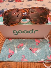 goodr Bosley's Basset Hound Dreams OG Rectangle Sunglasses: Polarized Plasti