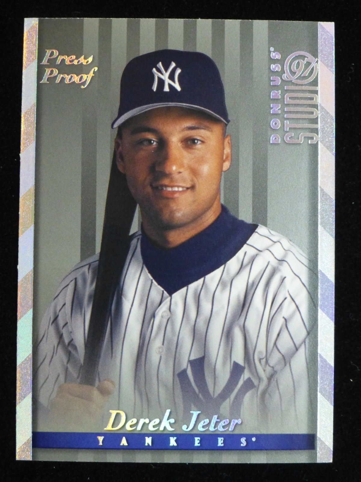 1997 Studio Derek Jeter #91 Press Proof Silver short print