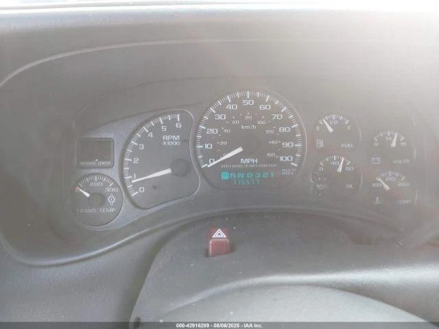 Used Speedometer Gauge fits: 2002 Chevrolet Silverado 2500 pickup cluster MPH US - Image 2 of 4