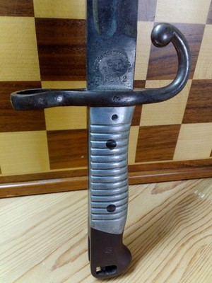 Weyersberg Kirschbaum & Co Solingen Modelo Argentino 1891 Bayonet R 8202