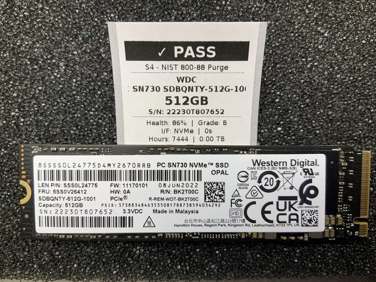 Western Digital 512 GB Internal Solid-State Drives for sale | eBay
