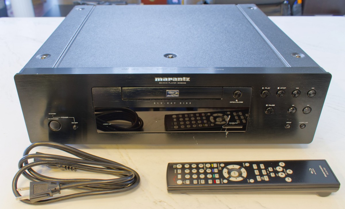 Marantz BD8002 Blu-ray Player w/ Original Remote - Tested Working
