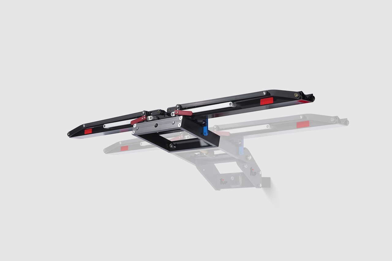 1Up USA Heavy Duty Bike Rack Add-On Tray Aluminum Fits Quik Super Xtreme