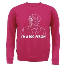 I'm A Dog Person - Kids Hoodie / Sweater - Dogs Funny Pet Pets Love Canine Puppy