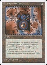 MTG - Armageddon Clock - 4th Edition - Magic the Gathering