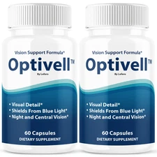 (2 Pack) Optivell Eye Capsules Healthy Eyesight Clear Sharper Vision (120 ct)