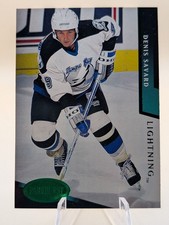 1993-94 Parkhurst Denis Savard hockey card Emerald #193 Tampa Bay Lightning HOF