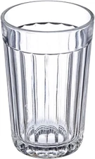 Russian Traditional Granyoniy Paneled Hot Tea Glass, 7 oz, for Metal Holder Pods