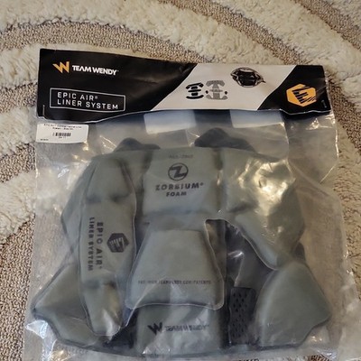 Team Wendy EPIC Air Liner System Zorbium Foam Helmet Pads Foliage