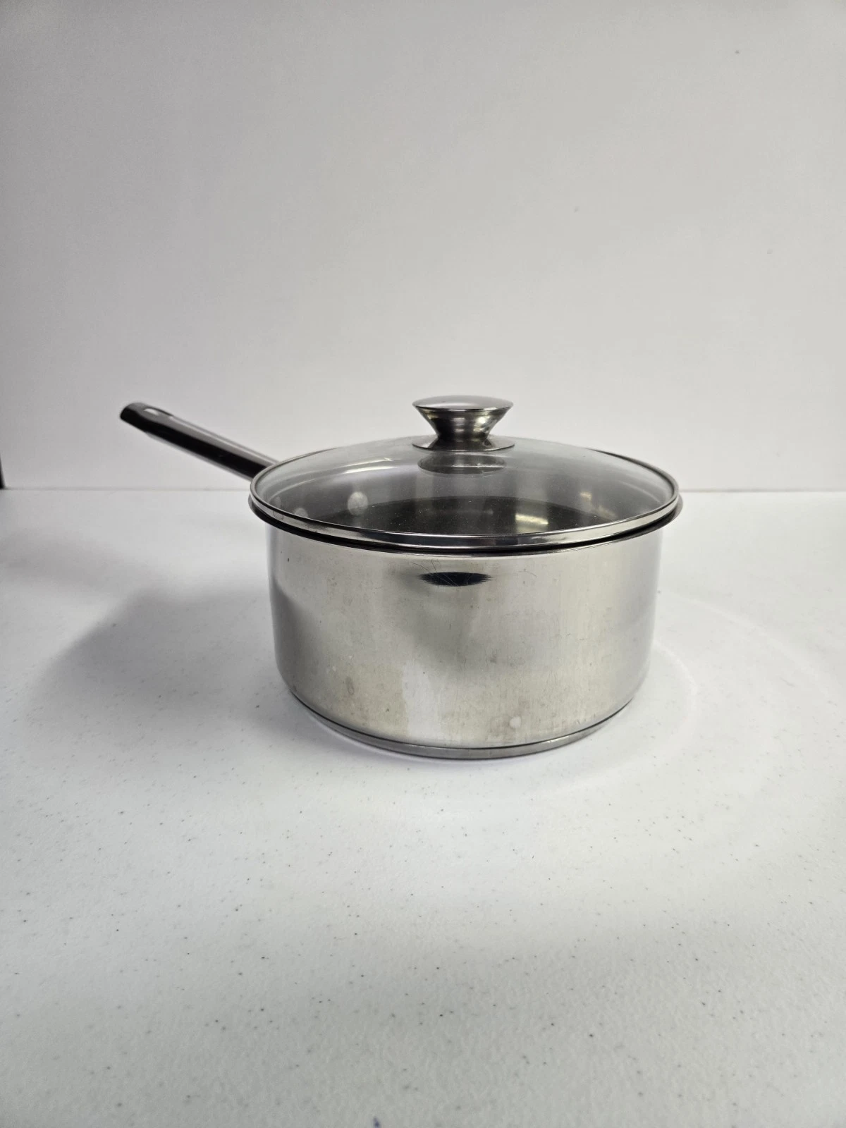 WOLFGANG PUCK 3 Qt. Stockpot Saucepan 18-10 Stainless Steel w Lid 0208