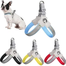 Adjustable Pet Dog Cat Harness & Leash Set No-Pull Reflective Comfortable
