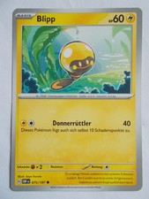 Pokemon Karten Obsidianflammen 75/197 Blipp