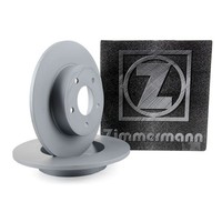 Zimmermann Bremsscheiben Satz FüR Nissan Almera (V10) Tino Primera (P12) Hinten