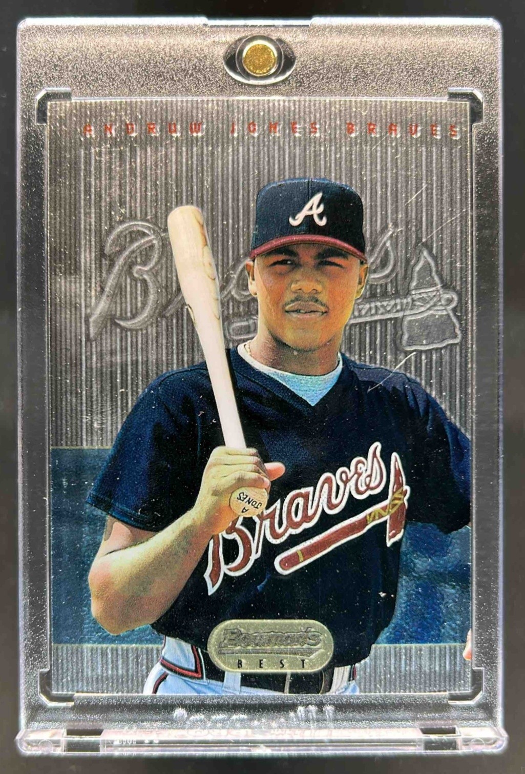 1995 Bowman's Best Andruw Jones Rookie RC #7 Braves