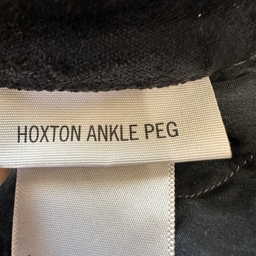 PAIGE hoxton peg ankle velvet jeans pants blue size 26 boho Going Out - Picture 7 of 7